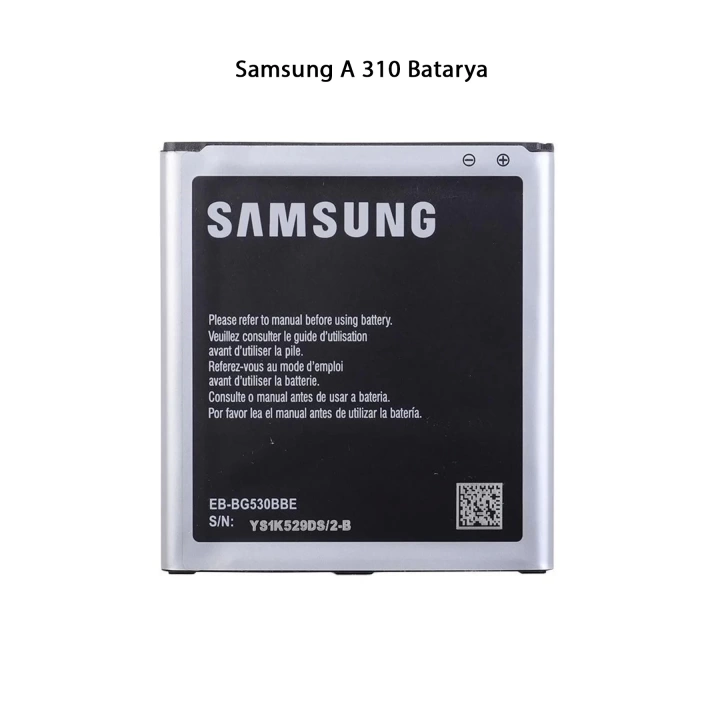 Samsung A310 Telefonlarla Uyumlu Batarya 2300 mAh