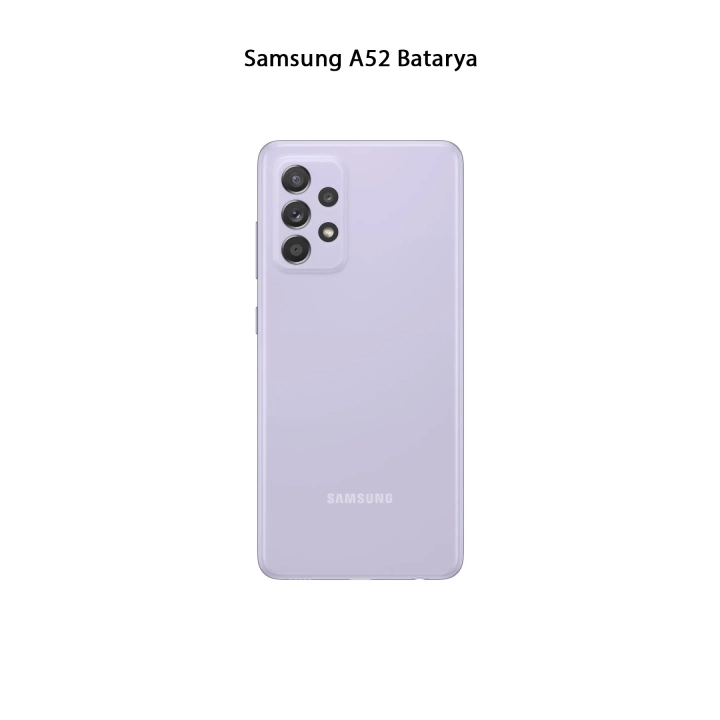 Samsung A52 Telefonlarla Uyumlu Batarya 4500 mAh