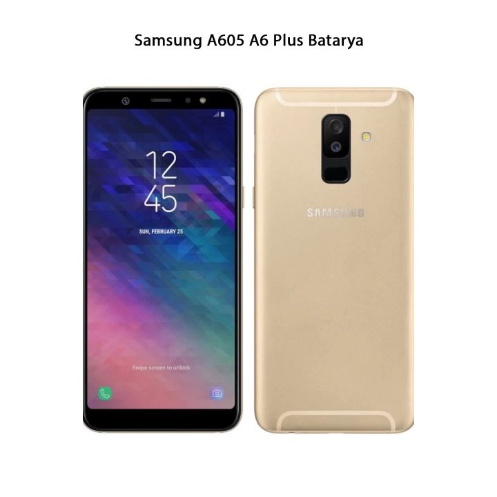 Samsung A605 A6 Plus Telefonlarla Uyumlu Batarya 3500 mAh