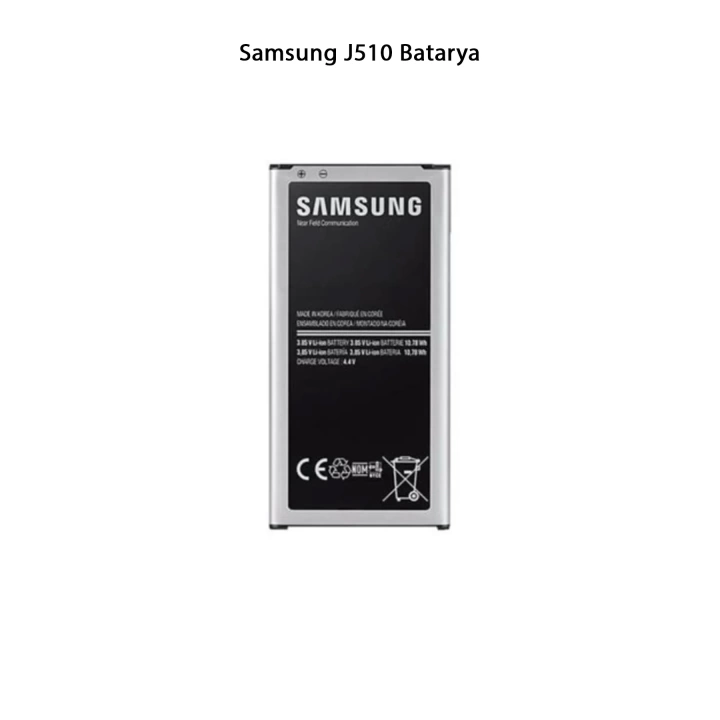 Samsung Galaxy J510 Telefonlarla Uyumlu Batarya 3100 mAh