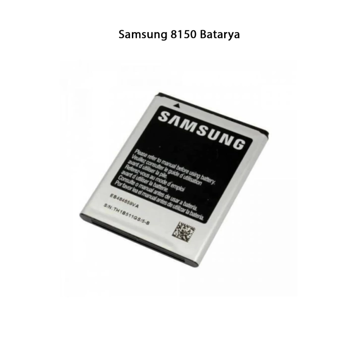 Samsung i8150 Telefonlarla Uyumlu Batarya 1400 mAh