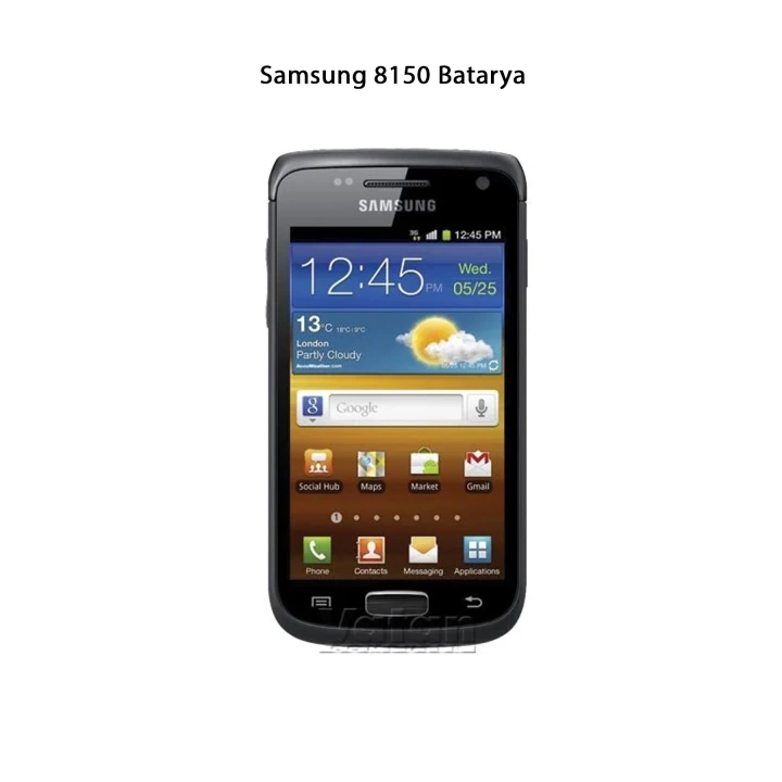 Samsung i8150 Telefonlarla Uyumlu Batarya 1400 mAh