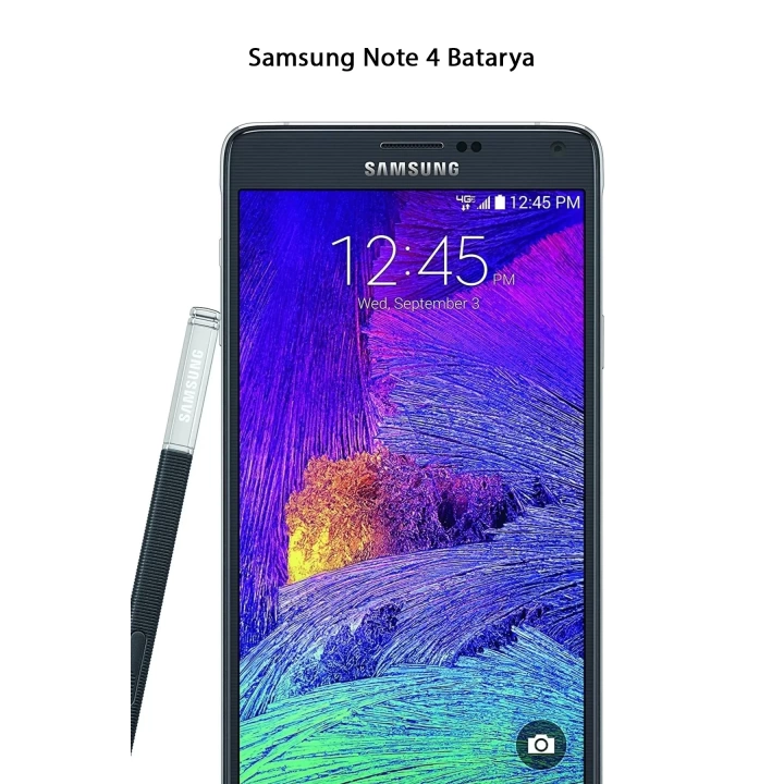 Samsung Note 4 Telefonlarla Uyumlu Batarya 3220 mAh