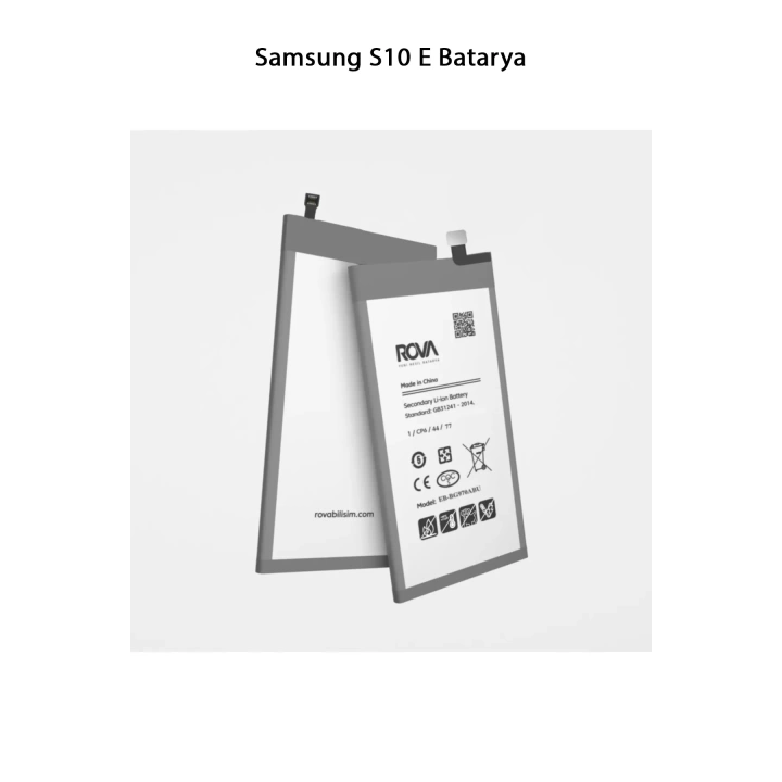 Samsung S10 E Telefonlarla Uyumlu Batarya 3100 mAh