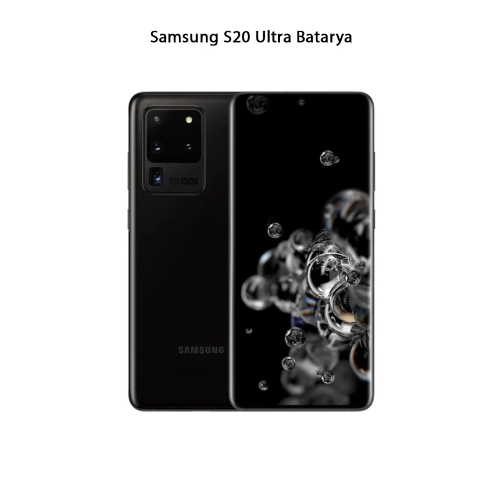 Samsung S20 Ultra Telefonlarla Uyumlu Batarya 5000 mAh