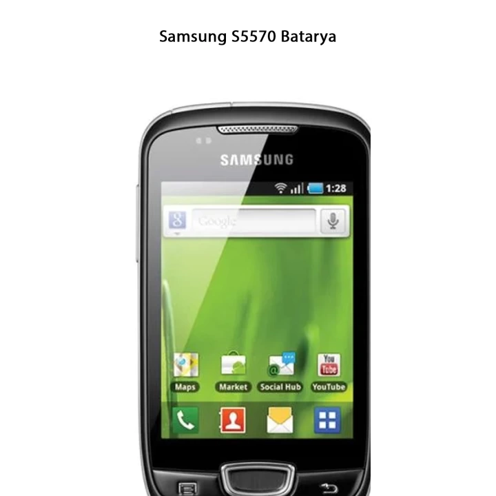 Samsung S5570 Telefonlarla Uyumlu Batarya 1200 mAh