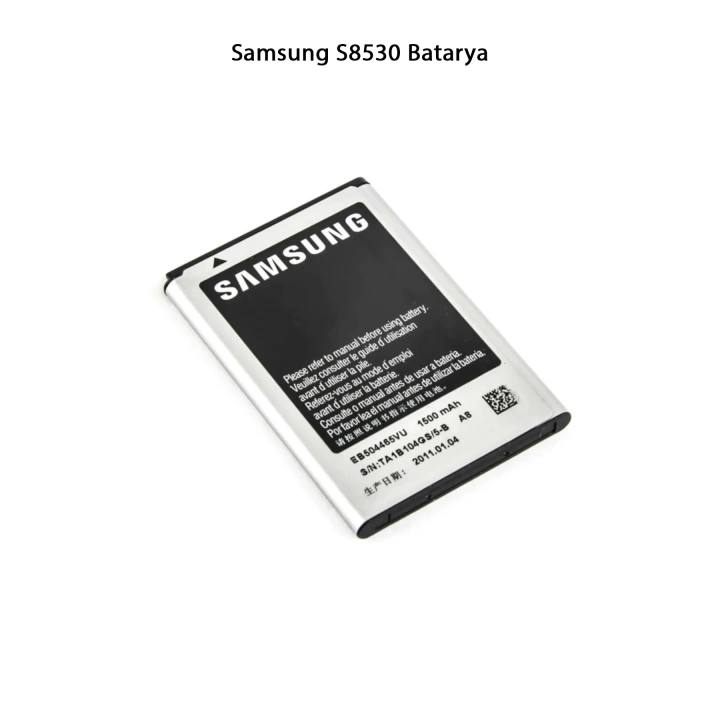 Samsung S8530 Telefonlarla Uyumlu Batarya 1500 mAh