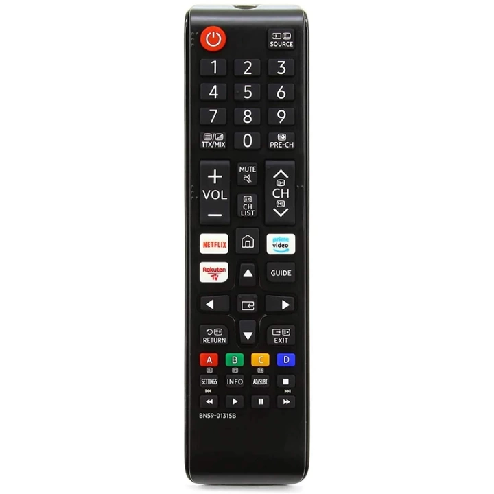 ShopZum  KL SAMSUNG BN59-01315B NETFLIX-PRIME VIDEO-RAKUTEN TUŞLU KISA LCD LED TV KUMANDA