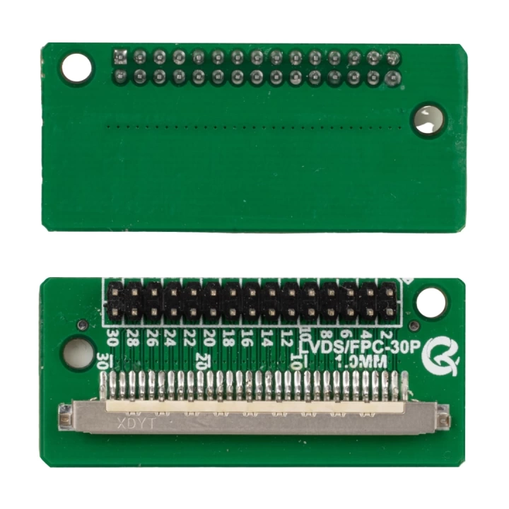 ShopZum LCD PANEL FLEXİ REPAİR KART LVDS/FPC-30P HD LVDS INPUT 30P LVDS TURN PIN QK0823A