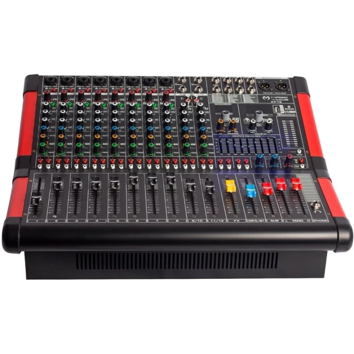 ShopZum MV-A1200 12 XF CH-2X650-W USB/BT POWER MIXER