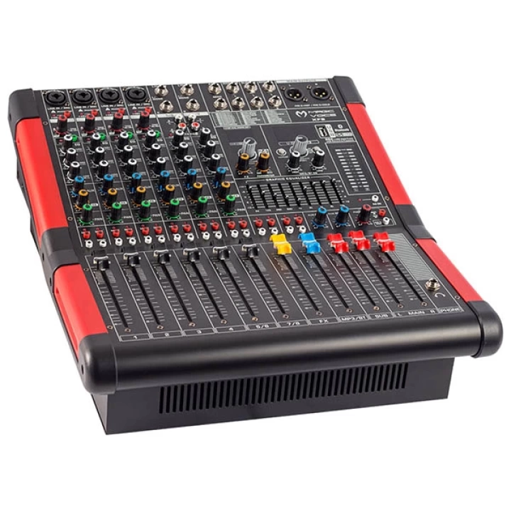 ShopZum MV-A800 XF 8 CH-2X650 W-USB/BT POWER MIXER