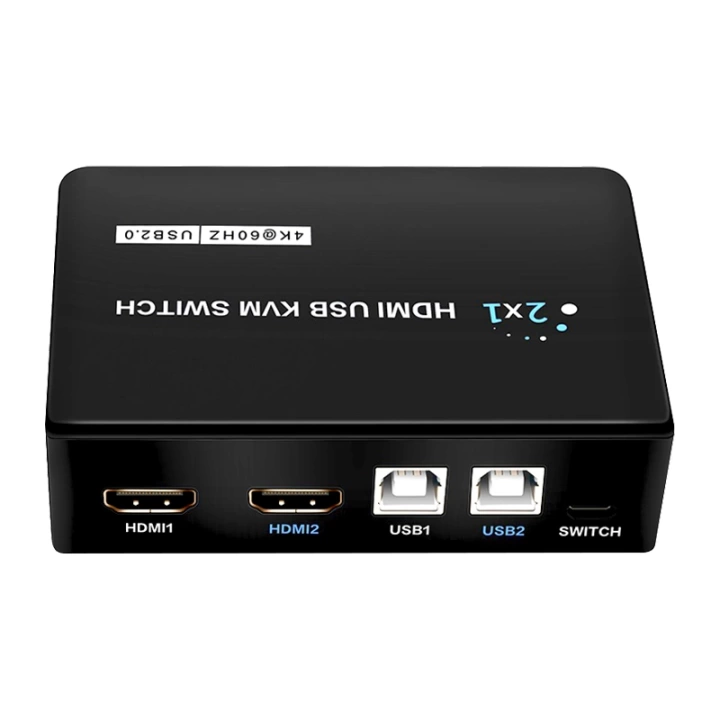 ShopZum PM-11789 4K HDMI USB KVM SWITCH 2X1