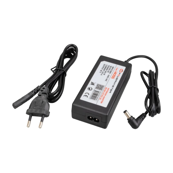 ShopZum PM-14055 12 VOLT - 5 AMPER 5.5*2.5 UÇLU PLASTİK KASA MASAÜSTÜ ADAPTÖR