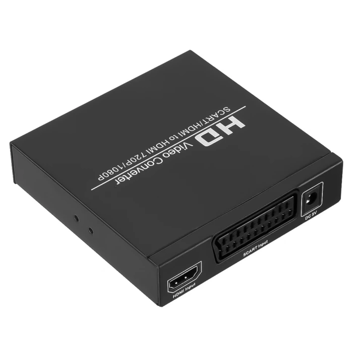 ShopZum PM-14366 ADAPTÖRLÜ SCART-HDMI TO HDMI ÇEVİRİCİ DÖNÜŞTÜRÜCÜ KONVERTÖR