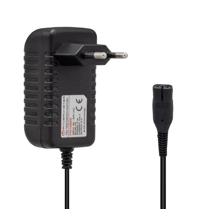 ShopZum PM-14826 5 VOLT - 0.6 AMPER FİŞLİ TIRAŞ MAKİNESİ ADAPTÖRÜ