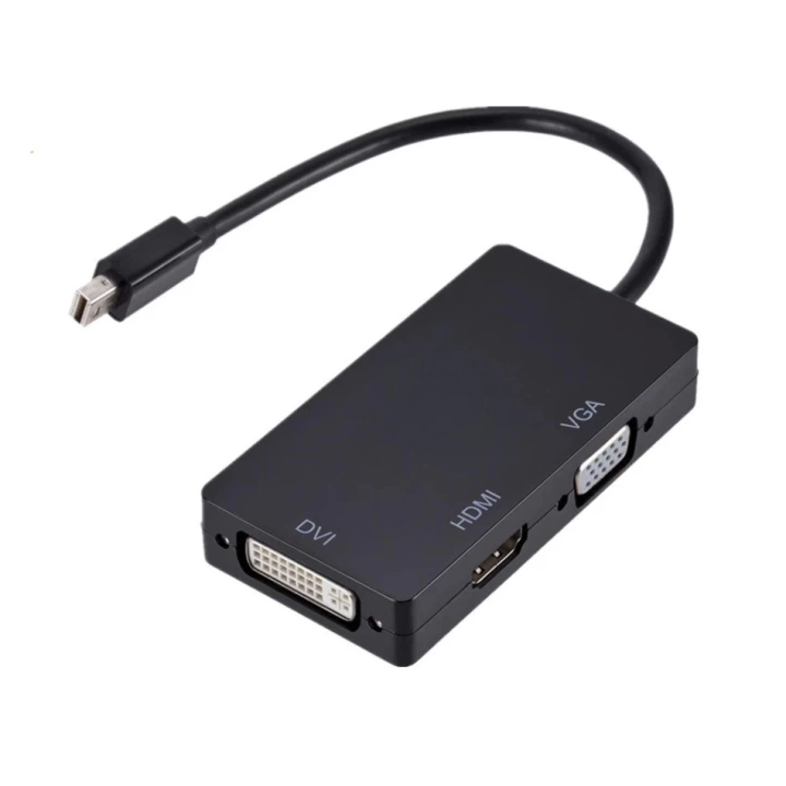 ShopZum PM-16102 DISPLAY PORT TO HDMI-VGA-DVI 3IN1 ÇEVİRİCİ