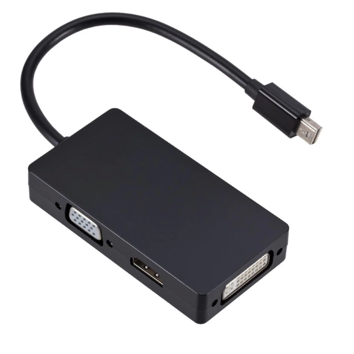 ShopZum PM-16102 DISPLAY PORT TO HDMI-VGA-DVI 3IN1 ÇEVİRİCİ