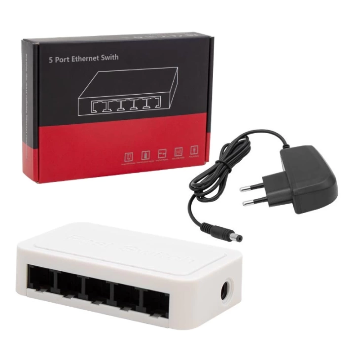 ShopZum PM-17647 5 PORT 10/100 MBPS ETHERNET SWITCH