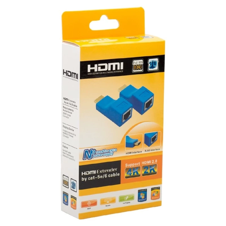 ShopZum PM-18225 4K HDMI TO CAT5/CAT6 30 METRE UZATICI EXTENDER