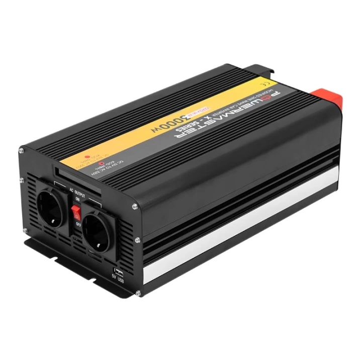 ShopZum PWR3000-12 ÇİFT DİJİTAL EKRAN 12 VOLT - 3000 WATT MODIFIED SINUS WAVE INVERTER