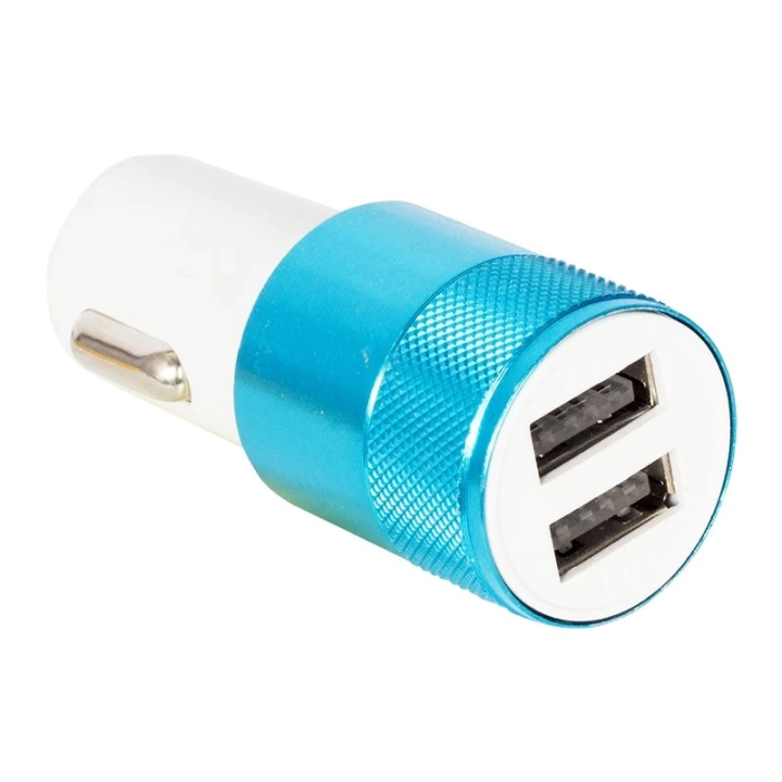 ShopZum USB 2 PORT 5 VOLT 2.1 AMPER ÇAKMAK ARAÇ ŞARJI