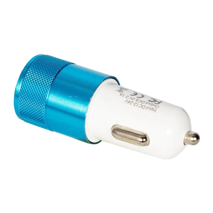 ShopZum USB 2 PORT 5 VOLT 2.1 AMPER ÇAKMAK ARAÇ ŞARJI