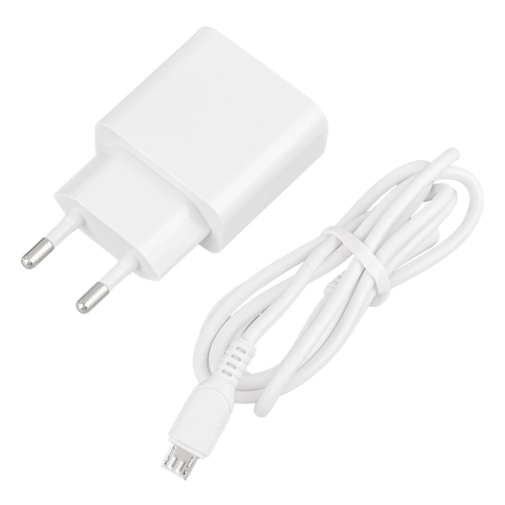 ShopZum  WK-21436 M7 2.1 AMPER ŞARJ BAŞLIK ADAPTÖRÜ + MICRO USB KABLO ShopZum (NO:3)