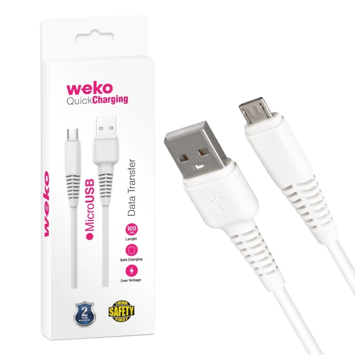 ShopZum  WK-22020 USB TO MICRO USB ŞARJ KABLOSU ShopZum (NO:2)