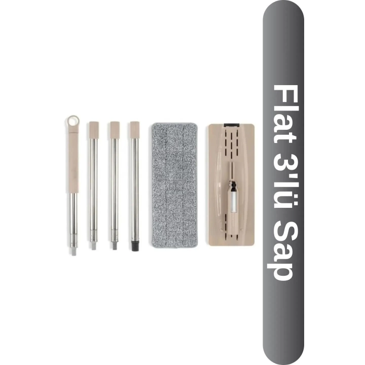 Sillgech Mop Flat 3lü Sap Set Standart Royaleks-SGMAG261