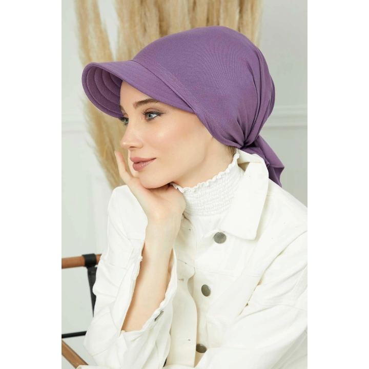 Siperlikli Bandana Bone,b-71 Mor 2