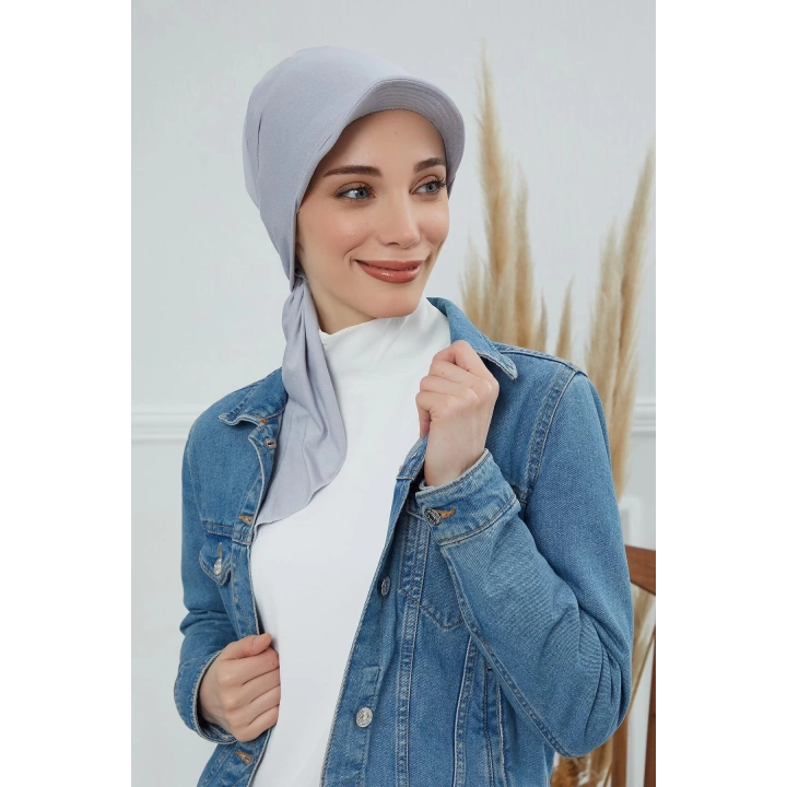 Siperlikli Bandana,b-40 Gri 2