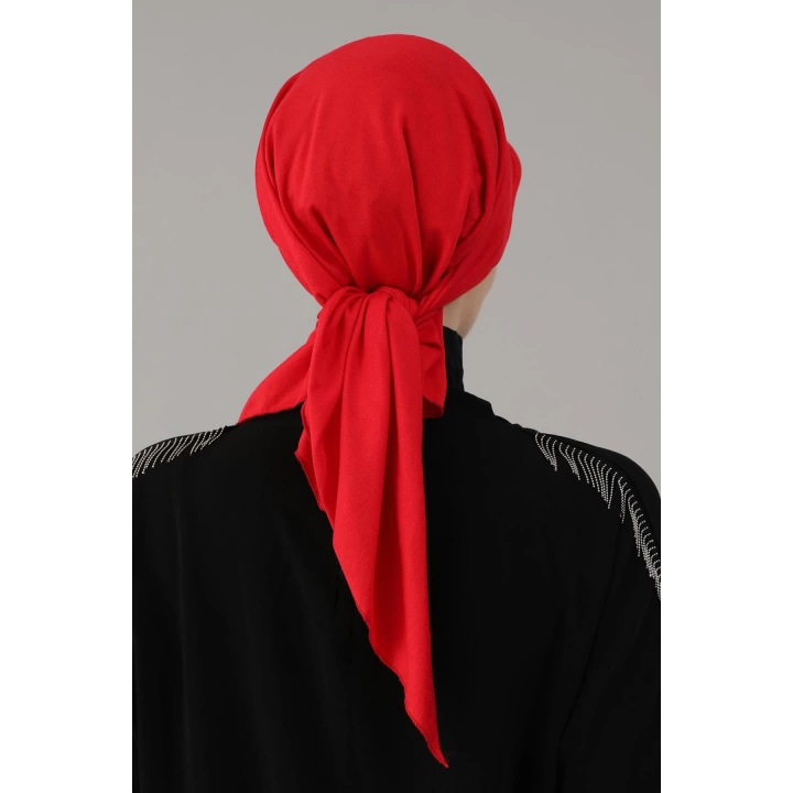 Siperlikli Bandana,b-40 Kırmızı