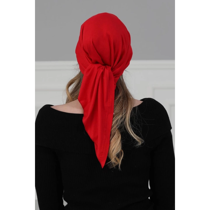 Siperlikli Bandana,b-40 Kırmızı