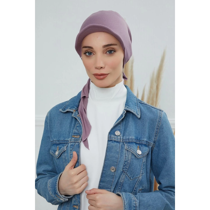 Siperlikli Bandana,b-40 Lila