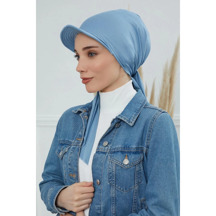 Siperlikli Bandana,b-40 Mavi