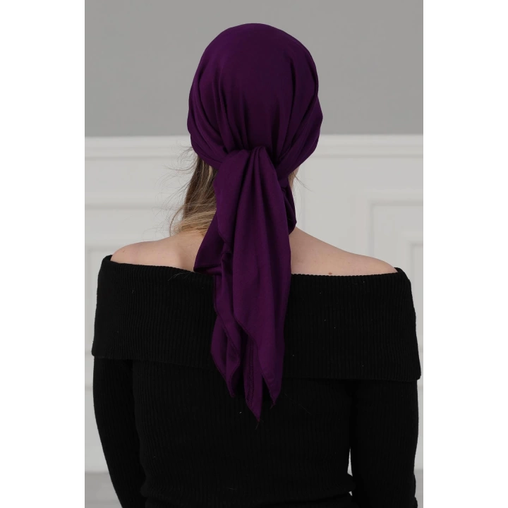 Siperlikli Bandana,b-40 Mor