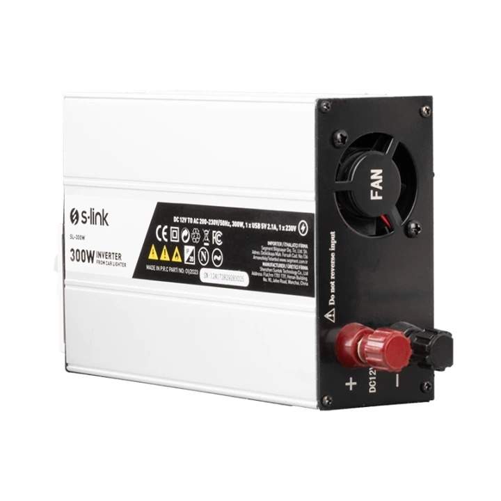 SL-300W 300W DC12V-AC230V ÇAKMAKTAN POWER INVERTER