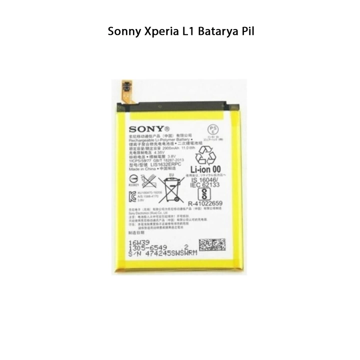 Sonny Xperia L1 Batarya Pil 2620 mAh