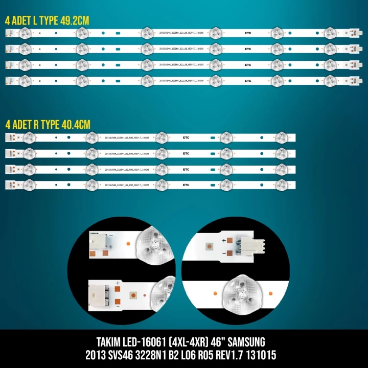 TAKIM LED-161 (4XL-4XR) 46 SAMSUNG 2013 SVS46 3228N1 B2 L06 R05 REV1.7 131015 ETC