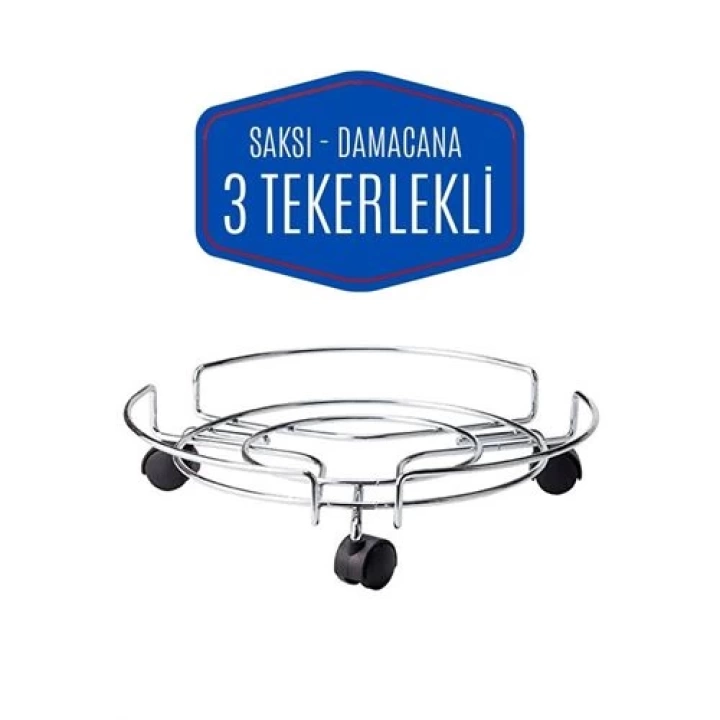 Tekerlekli Saksı Altlığı 425264