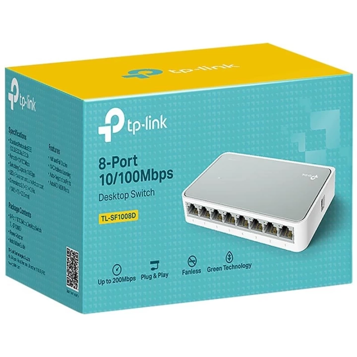 TL-SF1008D 8 PORT 10/100 MBPS SWITCH