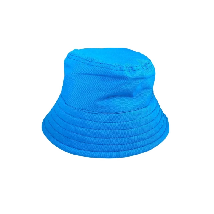 Unisex Kova Şapka Balıkçı Şapka Bucket Hat Mavi