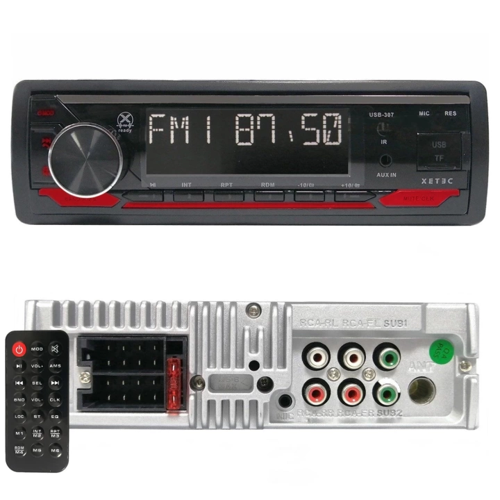 USB-307 Oto Teyp 4X50 Watt Bluetooth Usb Sd Fm Aux