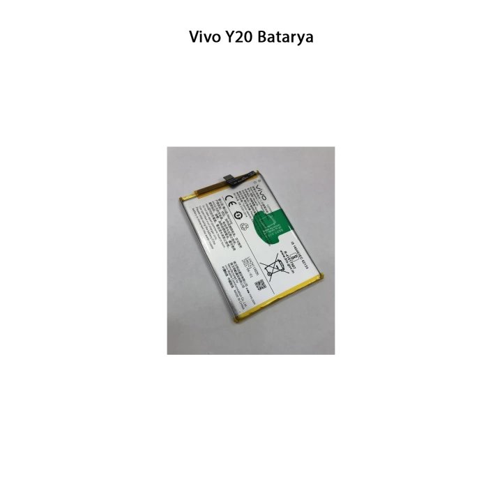 Vivo Y20 Telefonlarla Uyumlu Batarya 5000 mAh