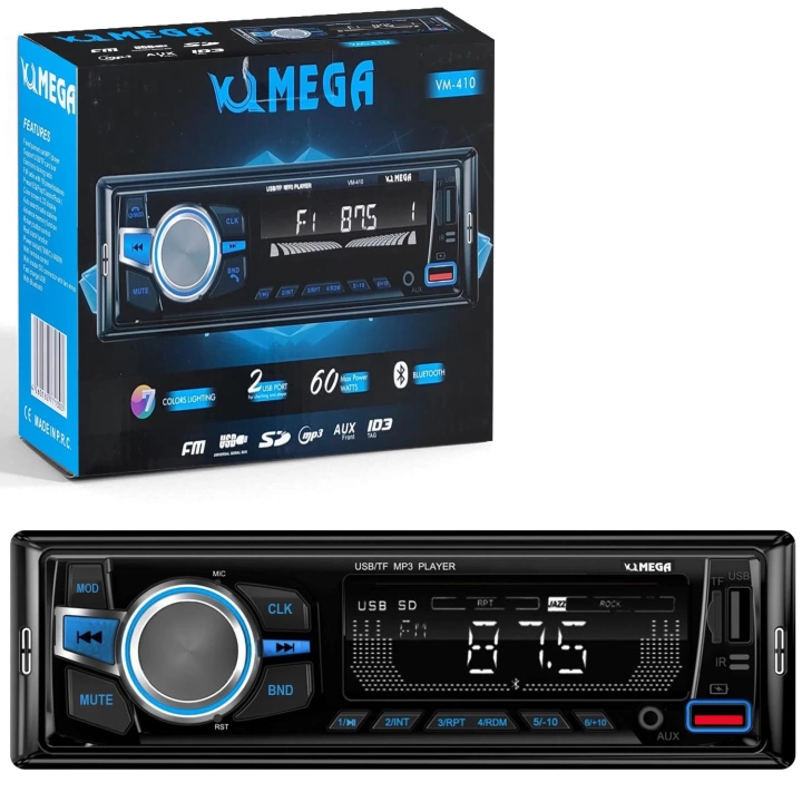 VM-410 Oto Teyp 4X60 Watt Bluetooth