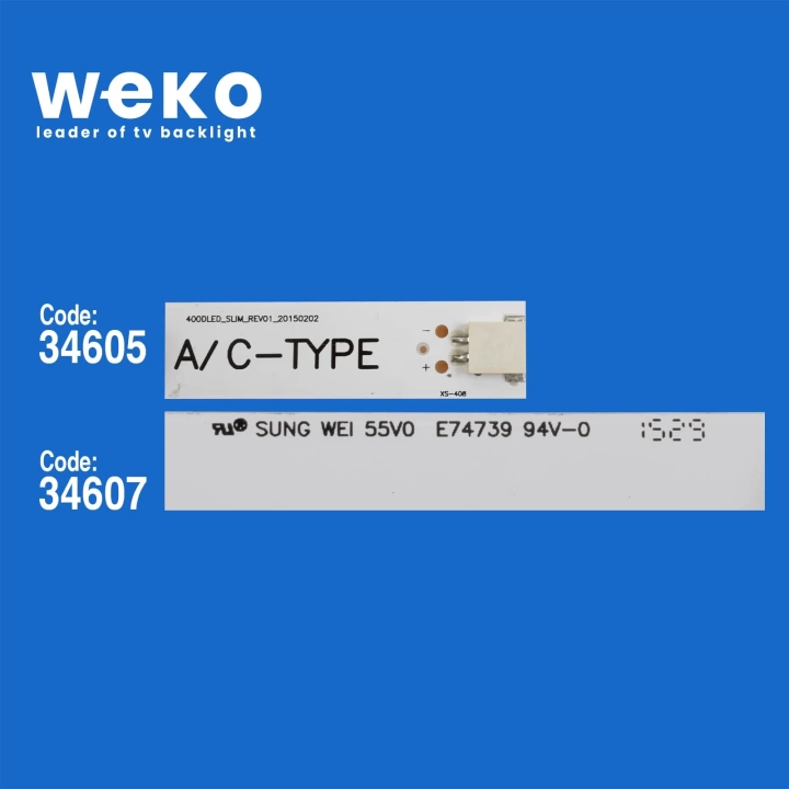 WKSET-5025 34605X1 34607X4 400DLED_SLIM_REV01_20150202 5 ADET LED BAR