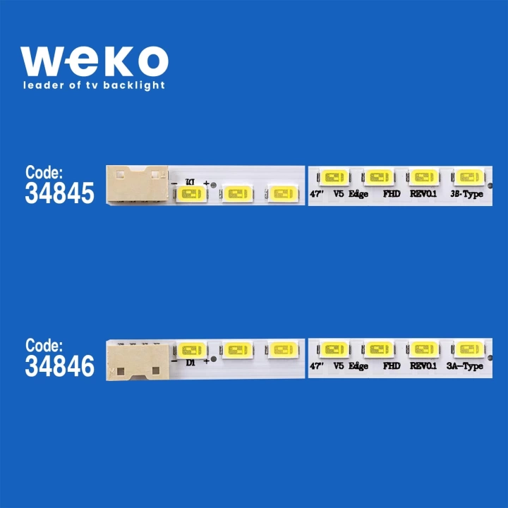 WKSET-5058 34845X2 34846X2 47 V5 EDGE FHD REV 0.1 4 ADET LED BAR