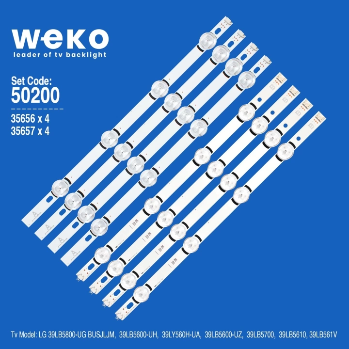 WKSET-5200 35656X4 35657X4 ShopZum LG INNOTEK DRT 3.0 39 8 ADET LED BAR