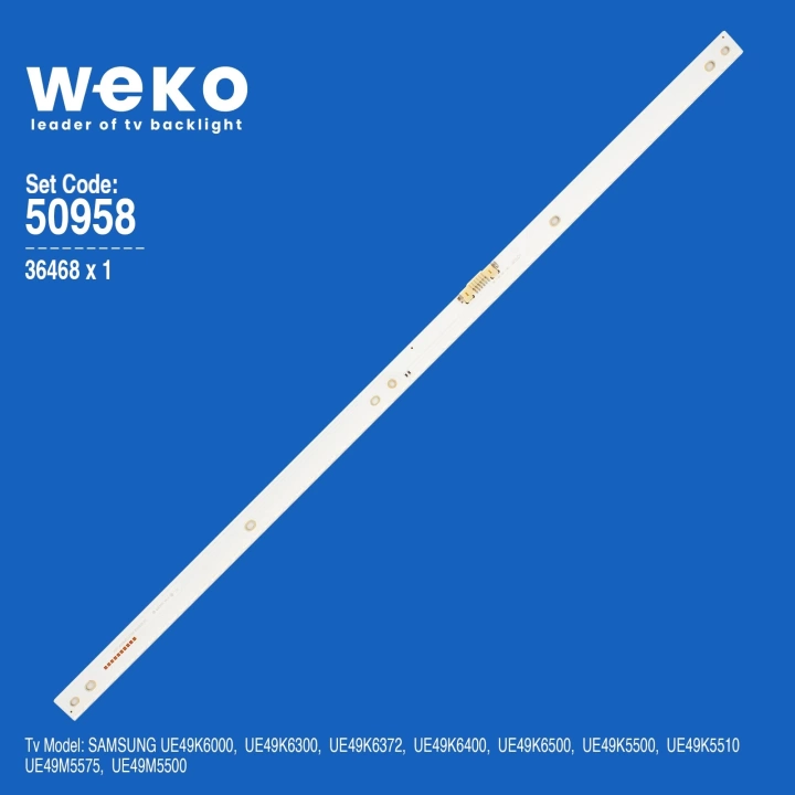 WKSET-5958 36468X1 S_K5.5/6.2K_49_SFL70_64LED_REV2.0_160129_LM41-00300A   1 ADET LED BAR