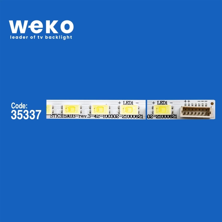 WKSET-6139 35337X2 STK315A03_REV.3_42_100302_21000821 2 ADET LED BAR